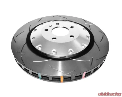 DBA 5000 Series Slotted Rotor w/ Silver Hat - Front Audi S6 2007-2011 - 52778SLVS