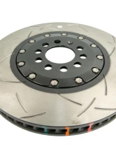 DBA 5000 Series Slotted Rotor w/ Black Hat - Front Audi TT Quattro 2004-2006                                     - 52828BLKLS - Image 5