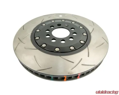 DBA 5000 Series Slotted Rotor w/ Black Hat - Front Audi TT Quattro 2004-2006 - 52828BLKLS