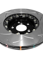 DBA 5000 Series Slotted Rotor w/ Black Hat - Front Audi S4 2010-2012                                     - 52832BLKS - Image 4