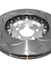 DBA 5000 Series Slotted Rotor w/ Silver Hat - Front Audi A6 Quattro 2014-2020                                     - 52832SLVS - Image 4