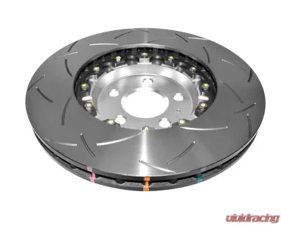 DBA 5000 Series Slotted Rotor w/ Silver Hat - Front Audi A6 Quattro 2014-2020 - 52832SLVS