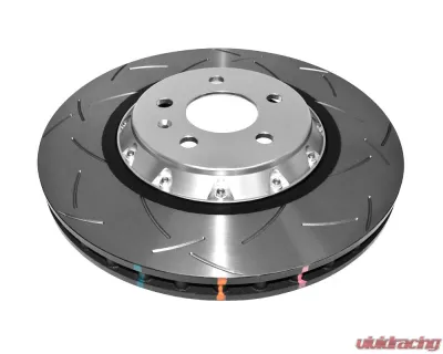 DBA 5000 Series Slotted Rotor w/ Silver Hat - Front Audi A6 Quattro 2014-2020 - 52832SLVS