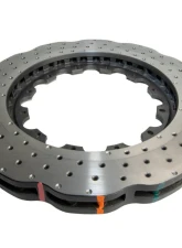 DBA 5000 Series Drilled & Slotted Ring - Front Audi R8 2008-2019                                     - 52834.1WXD - Image 4