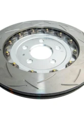 DBA 5000 Series Slotted Rotor w/ Silver Hat - Rear Audi RS5 2016                                     - 52841SLVS - Image 4