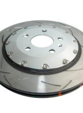 DBA 5000 Series Slotted Rotor w/ Silver Hat - Rear Audi RS5 2016                                     - 52841SLVS - Image 5
