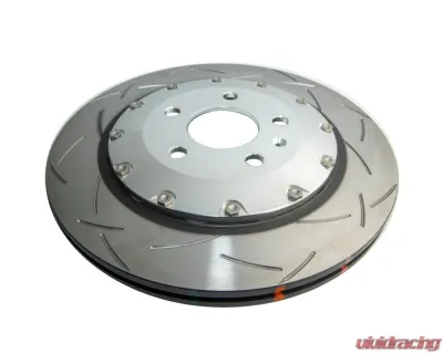 DBA 5000 Series Slotted Rotor w/ Silver Hat - Rear Audi RS5 2016 - 52841SLVS