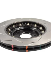 DBA 5000 Series Slotted Rotor w/ Black Hat - Front Hyundai Elantra N/Kona N 2022-2023                                     - 53148BLKS - Image 4