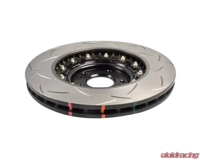 DBA 5000 Series Slotted Rotor w/ Black Hat - Front Hyundai Elantra N/Kona N 2022-2023 - 53148BLKS