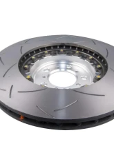 DBA 5000 Series Slotted Rotor w/ Silver Hat - Front BMW M3 | M4 2015-2018                                     - 53298SLVS - Image 4