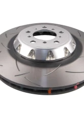 DBA 5000 Series Slotted Rotor w/ Silver Hat - Front BMW M3 | M4 2015-2018                                     - 53298SLVS - Image 5
