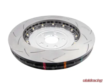 DBA 5000 Series Slotted Rotor w/ Silver Hat - Front Audi TT-RS Quattro 2016-2020 - 53912SLVS