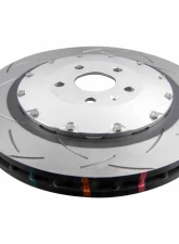 DBA 5000 Series Slotted Rotor w/ Silver Hat - Front Audi TT-RS Quattro 2016-2020                                     - 53912SLVS - Image 5