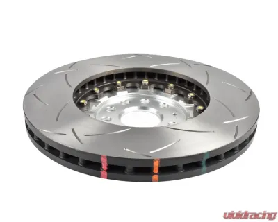DBA 5000 Series T3 Slotted 2 Piece Front Rotor - Front Volkswagen Golf R Mk8 2022+ - 53927SLVS