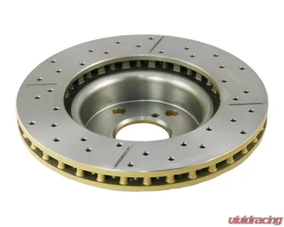DBA Street Series Drilled & Slotted Rotor - Front Subaru Impreza 1993-2001 - 642X
