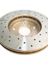DBA Street Series Drilled & Slotted Rotor - Front Toyota Camry 1992-2006                                     - 735X - Image 3