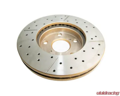 DBA Street Series Drilled & Slotted Rotor - Front Toyota Camry 1992-2006 - 735X