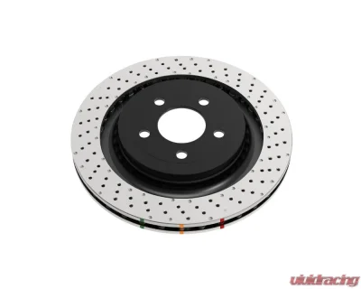 DBA 4000 Series Drilled Rotor - Rear Audi S4 2010-2019 - 42847SLVXD