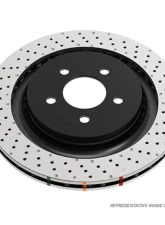 DBA 4000 Series Drilled Rotor - Front BMW 230I 2017                                     - 42284XD - Image 4