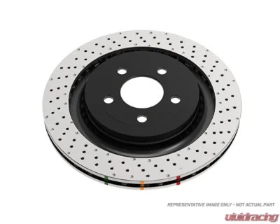 DBA 4000 Series Drilled Rotor - Rear Chrysler Crossfire SRT-6 2005 - 42697XD