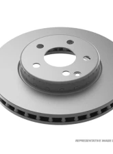 DBA Street Series En-Shield Plain Rotor - Front Mercedes-Benz C300 2015-2020                                     - 3358HOE - Image 3