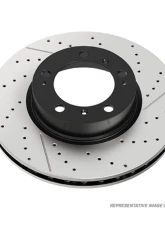 DBA Street Series Drilled & Slotted Rotor - Rear Mercedes-Benz C63 AMG 2012-2015                                     - 3239OEXS - Image 3