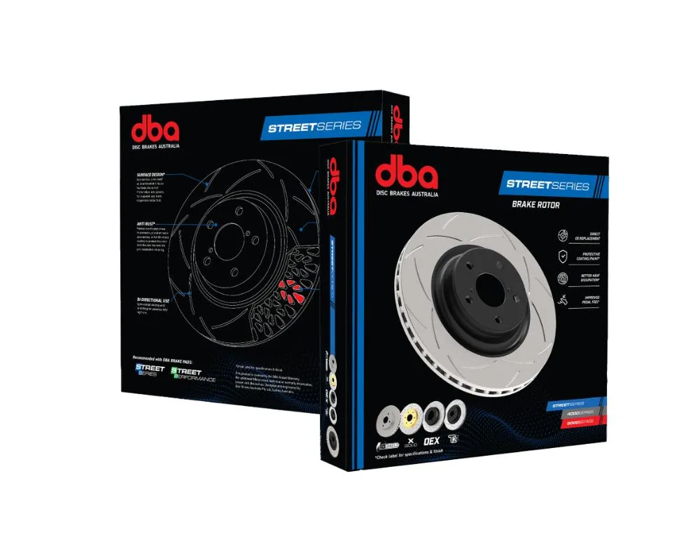 ベース dba DBA Rotors - DBA Street Series En-Shield Plain Rotor - Front