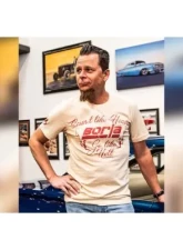 Borla Exhaust Borla Menfts Sound Sand T-Shirt - M, 100% Cotton, Performance Fit                                     - 21587 - Image 2