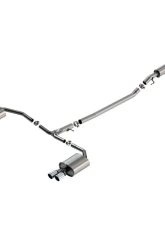 Borla S-Type Catback Exhaust System w/Bright Chrome Tips Kia K5 GT 2021-2023                                     - 140891 - Image 2