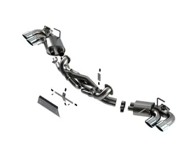Borla 2020-2023 Chevrolet Corvette (C8) Cat-Back Exhaust System ATAK