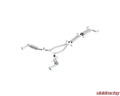 Borla Camaro SS 2010-2013 Cat-Back Exhaust System EC-Type Approved S-Type - 1014031