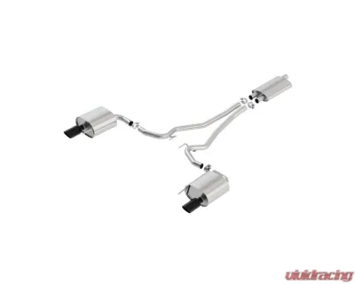 Borla 2015-2019 Ford Mustang 2.3L EcoBoost Cat-Back Exhaust System EC-Type Approved Touring - 1014039BC
