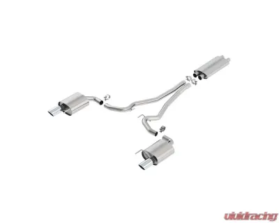 Borla 2015-2017 Ford Mustang GT Cat-Back Exhaust System EC-Type Approved - 1014040