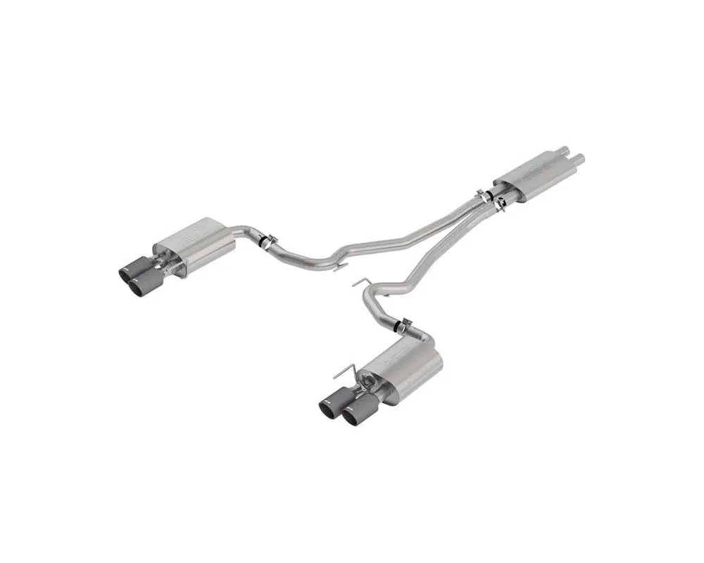 Borla 2018-2023 Ford Mustang GT Cat-Back Exhaust System ECE Approved Touring - 1014045CF