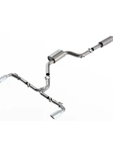 Borla 2020-2023 Volkswagen Golf MK8 Cat-Back Exhaust System Touring                                     - 1014052 - Image 2