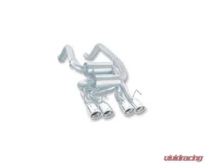 Borla 2005-2008 Chevrolet Corvette C6 Axle-Back Exhaust System S-Type Classic - 11744