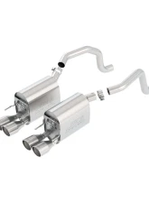 Borla 2009-2013 Chevrolet Corvette C6 Axle-Back Exhaust System S-Type II                                     - 11811 - Image 2