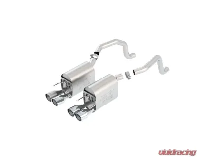 Borla 2009-2013 Chevrolet Corvette C6 Axle-Back Exhaust System ATAK - 11812