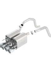 Borla 2005-2008 Chevrolet Corvette C6 Axle-Back Exhaust System Touring                                     - 11814 - Image 2