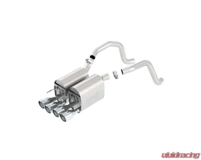 Borla 2005-2008 Chevrolet Corvette C6 Axle-Back Exhaust System Touring - 11814