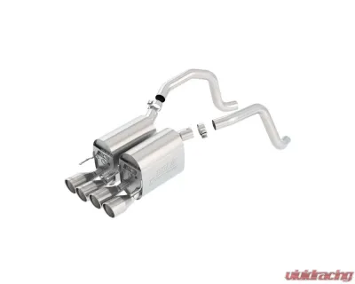 Borla 2005-2008 Chevrolet Corvette C6 Axle-Back Exhaust System S-Type II - 11815