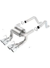 Borla 2006-2013 Chevrolet Corvette Z06/ Corvette ZR1 C6 Axle-Back Exhaust System ATAK                                     - 11822 - Image 2
