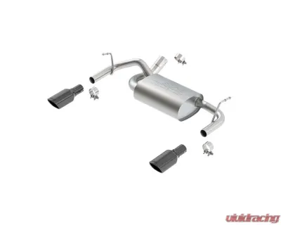Borla JK/ JKU Wrangler 2, 4 Door 2012-2018 Axle-Back Exhaust System Touring - 11834BC