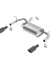 Borla JK/ JKU Wrangler 2, 4 Door 2012-2018 Axle-Back Exhaust System Touring                                     - 11834BC - Image 2