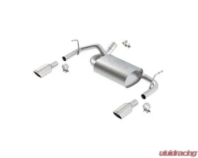 Borla 2012-2018 Jeep Wrangler JK/ JKU Axle-Back Exhaust System Touring - 11834