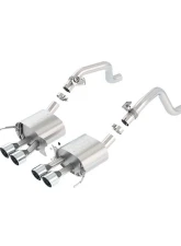 Borla 2014-2019 Chevrolet Corvette Stingray C7 Axle-Back Exhaust System S-Type                                     - 11862 - Image 2