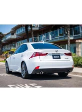 Borla Exhaust Axle-Back System for 2014-2024 Lexus IS 250/350, T-304 Stainless Steel Tips                                     - 11898 - Image 2