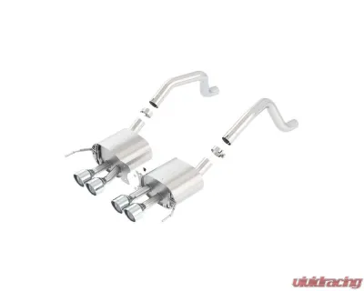 Borla 2015-2019 Chevrolet Corvette ZO6/ Corvette Grand Sport C7 Axle-Back Exhaust System S-Type - 11910