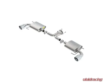 Borla 2014-2018 Mazda 3 Axle-Back Exhaust System S-Type - 11918