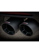 Borla Exhaust Axle-Back System S-Type for 2016-2023 Chevrolet Camaro SS, Dual Tips, T-304 Stainless Steel                                     - 11920CFBA - Image 2